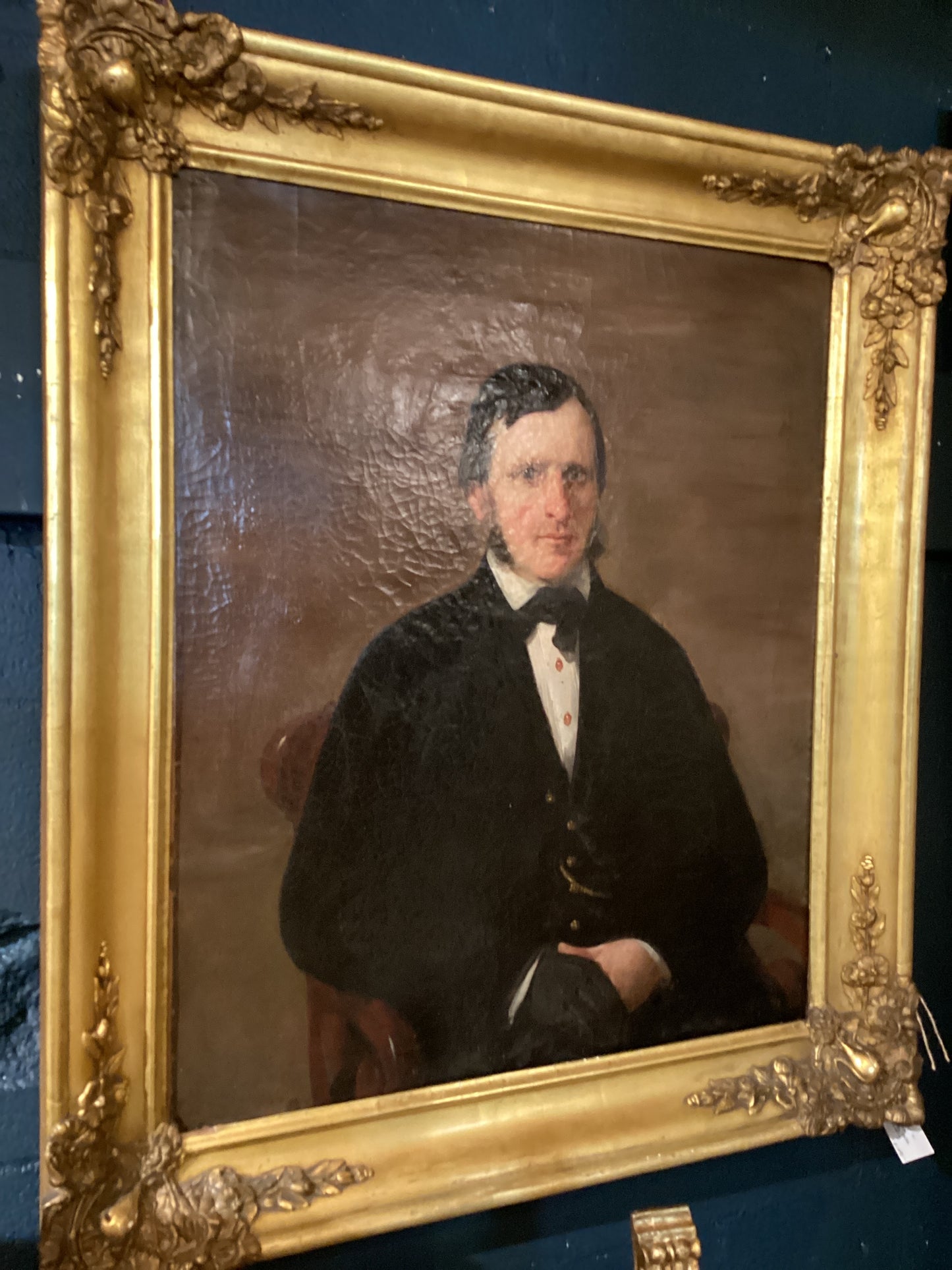 Oil Painting of European Man