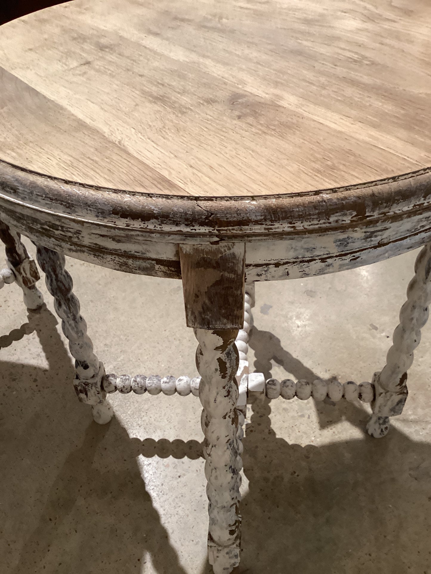 Pair of Bobbin Leg Side Tables