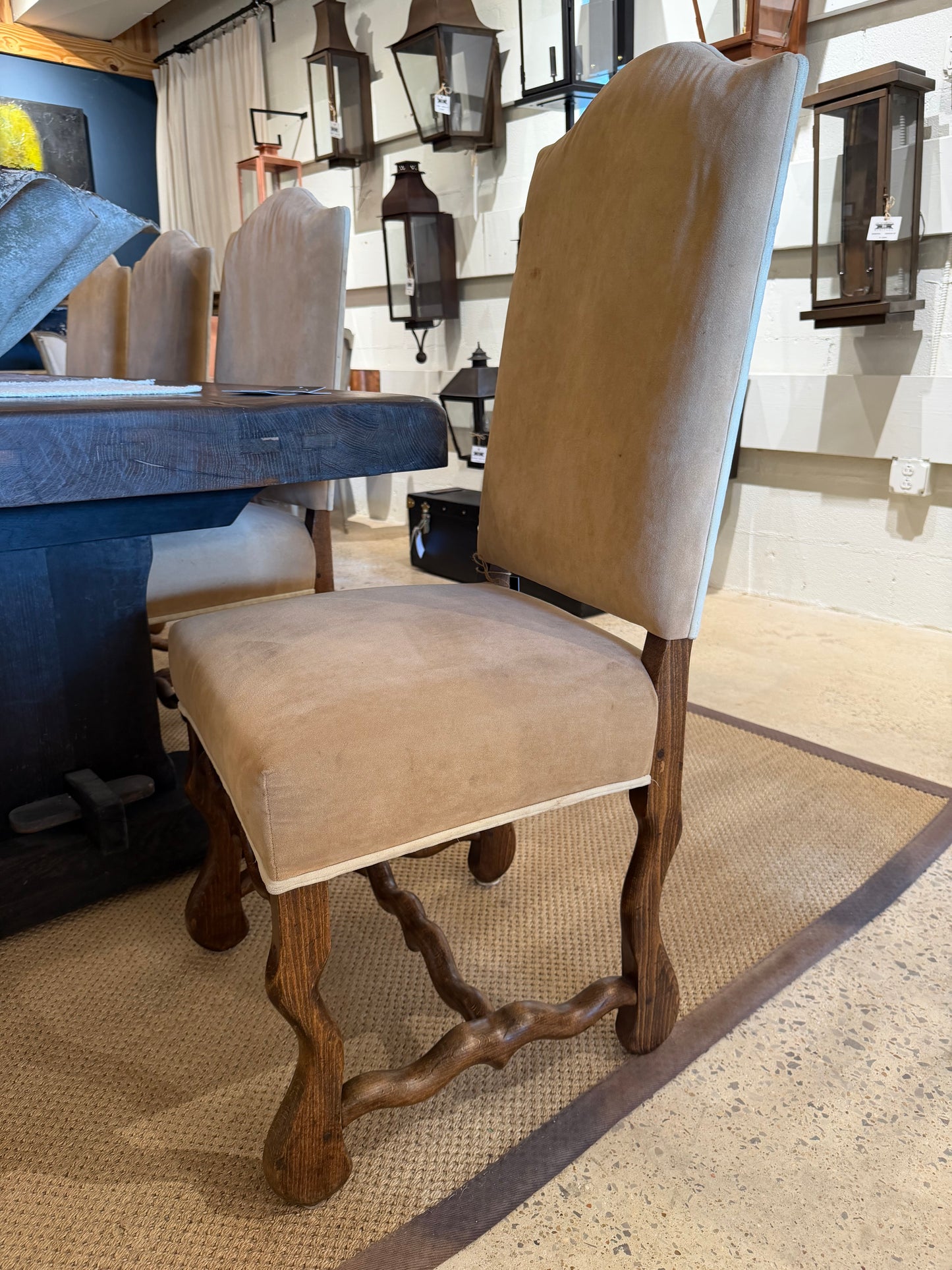 Set of 9 French Mouton Chairs