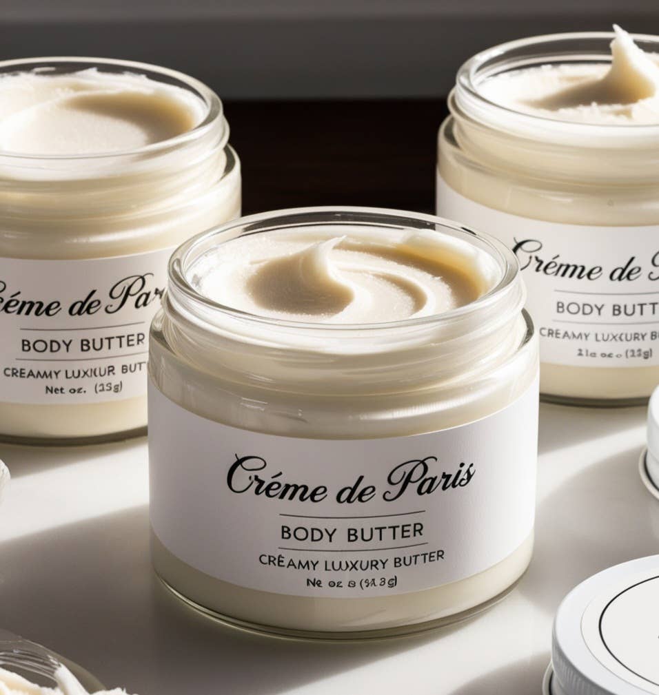Crème De Paris - The Luxurious Best French Body Butter Cream: Travel / Mini
