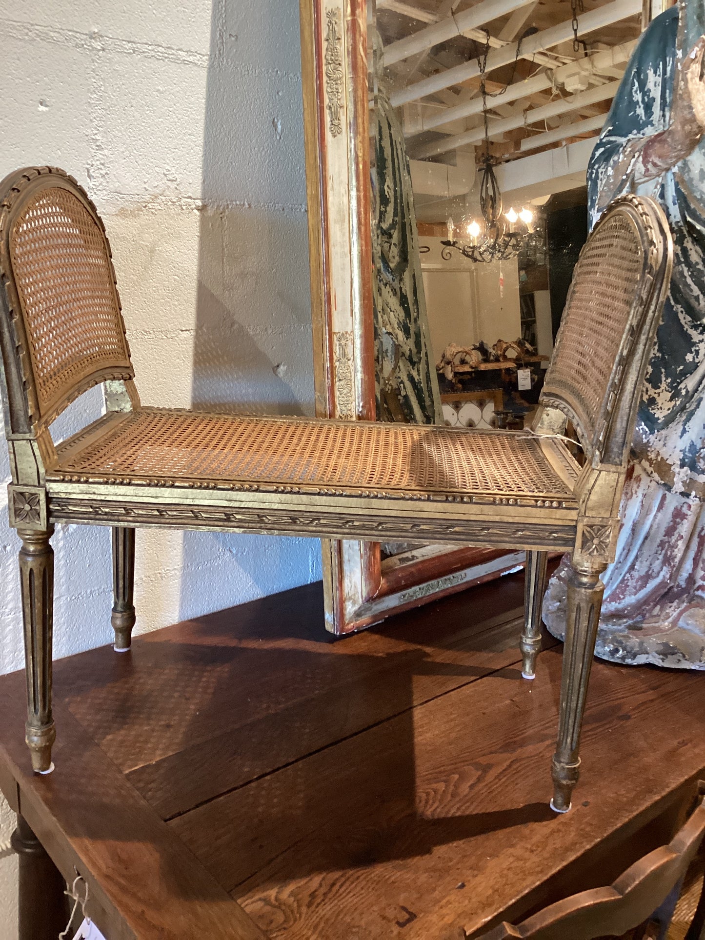 French Louis XVI Style Bench