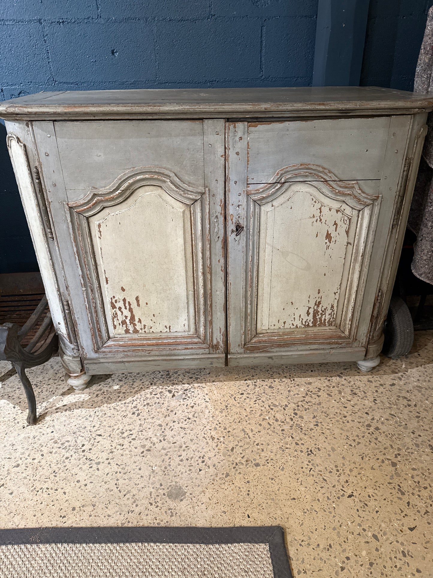 18th Century Louis XV Painted Buffet