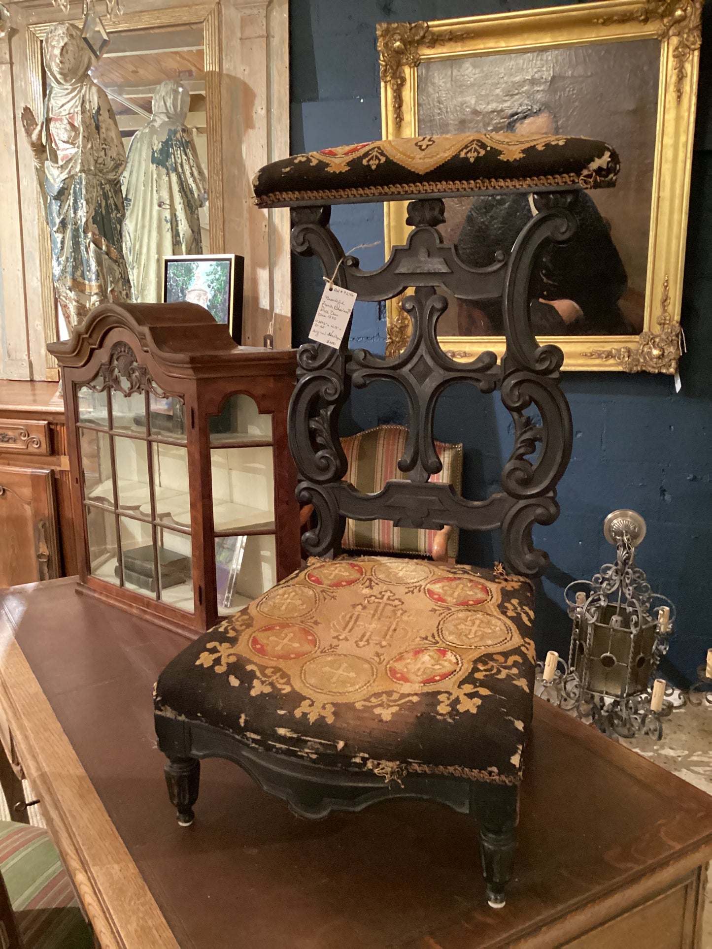 French Napoleon III Prie Dieu