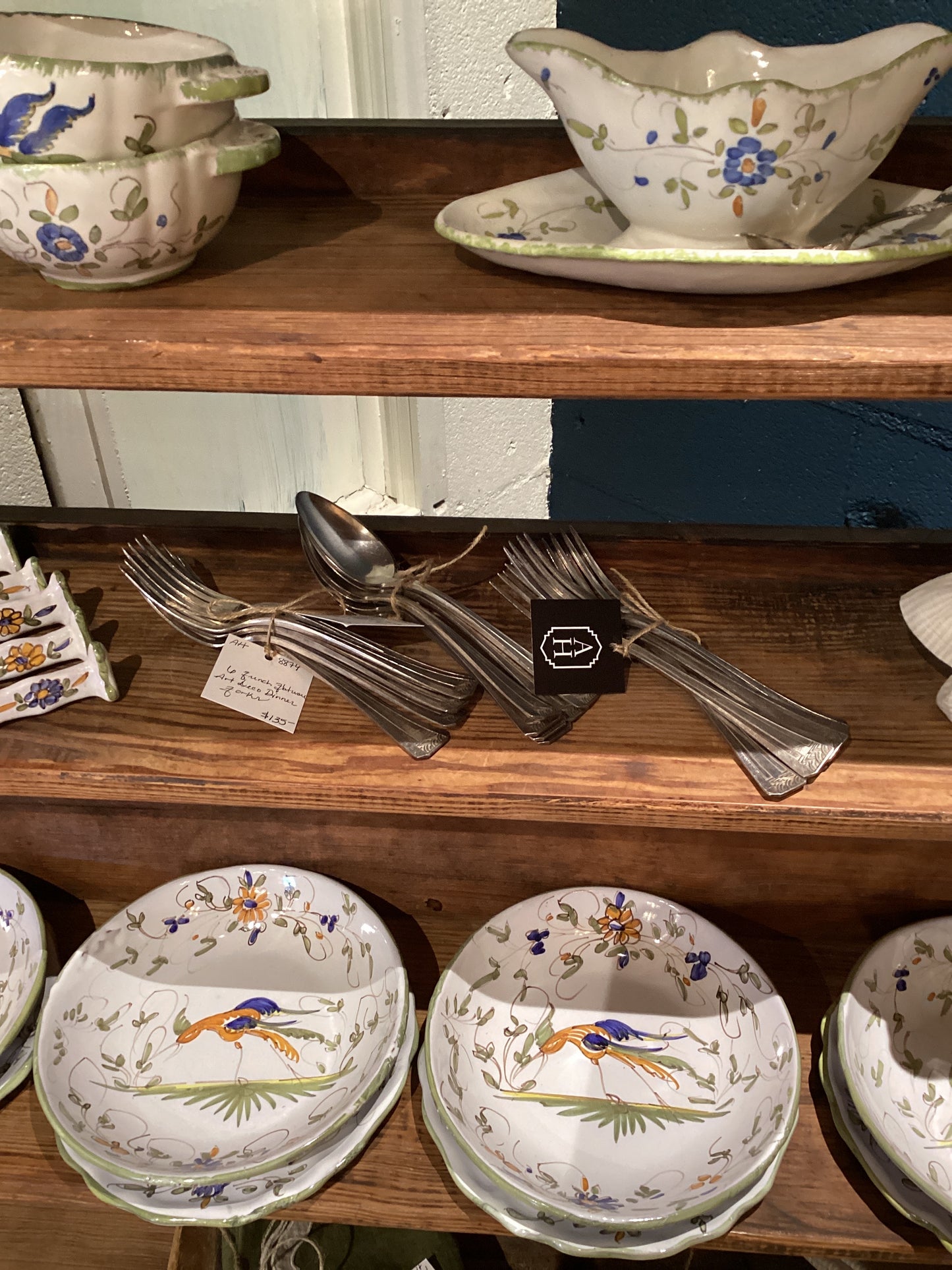 Set of 6 Art Deco Dinner Forks