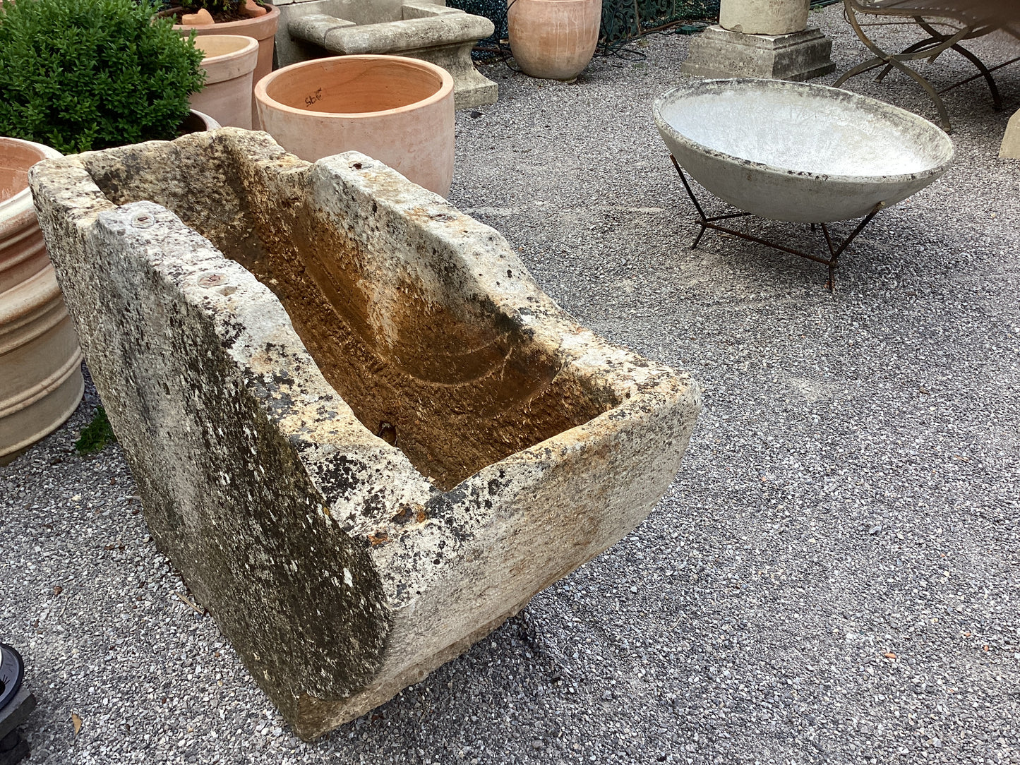 Saddle Stone Trough
