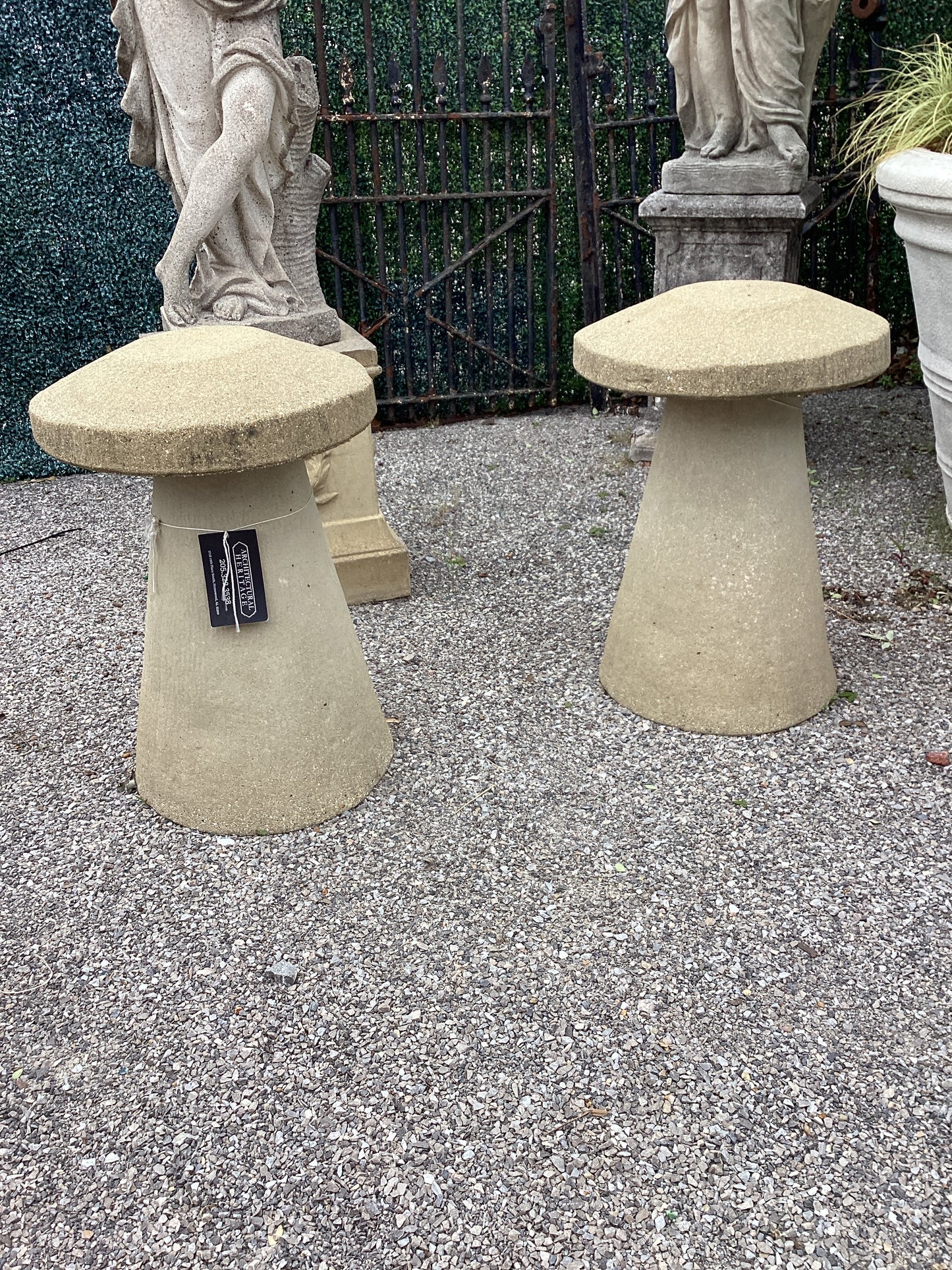 Pair of English Staddle Stones