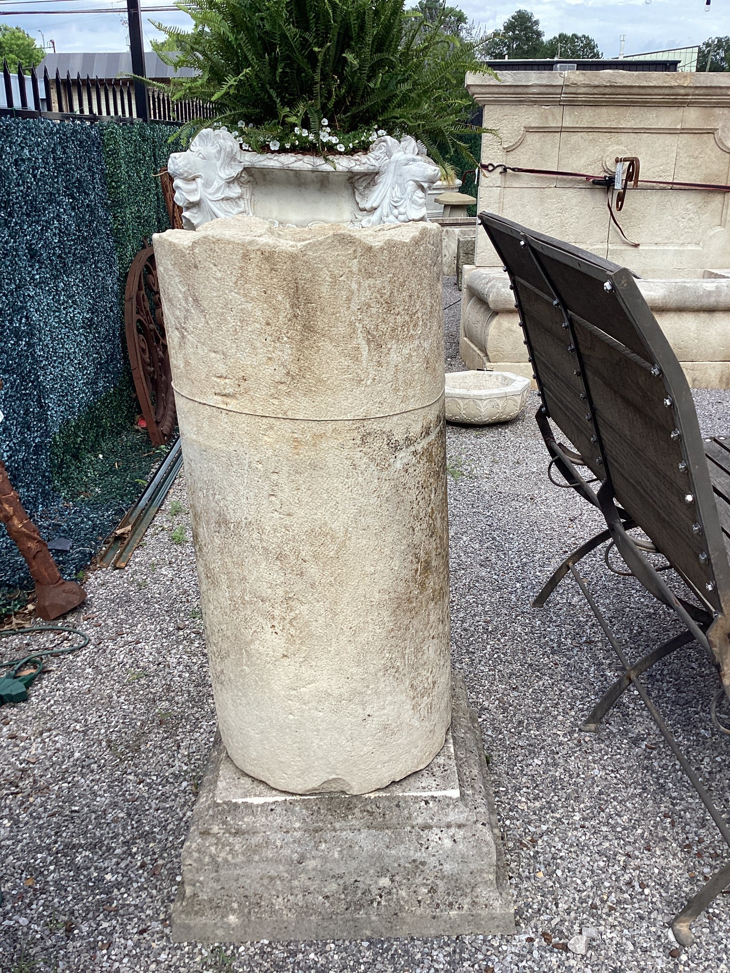 Stone Column with Base