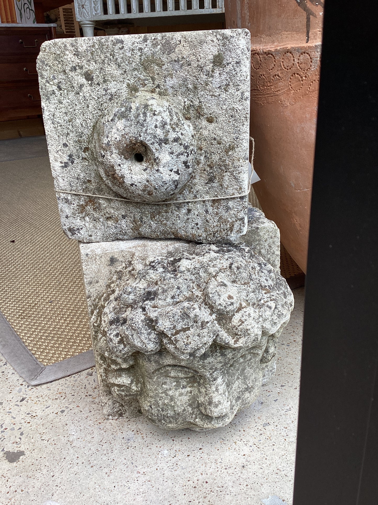 Antique Fountain Heads