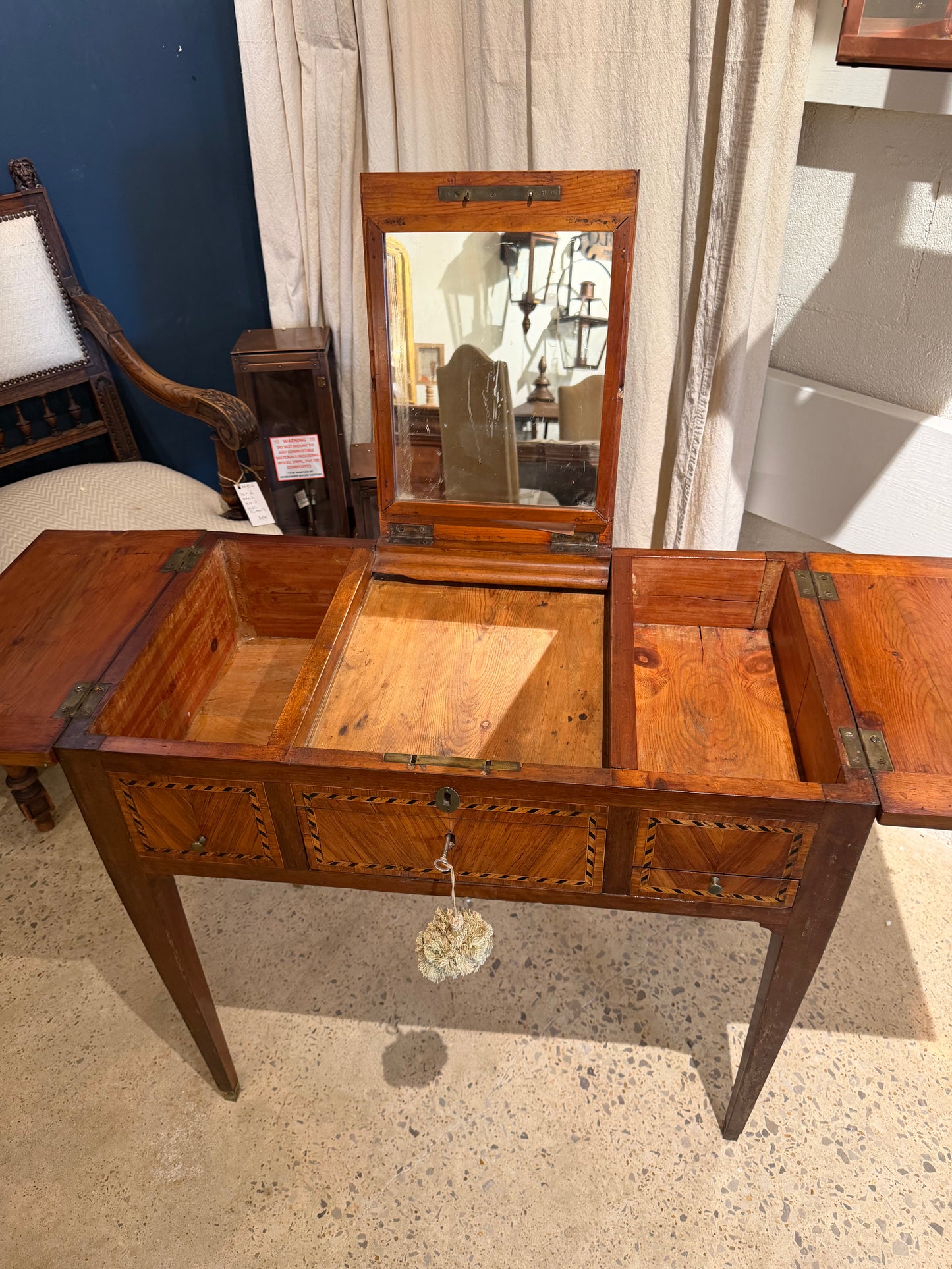 French Directoire Parquetry Desk