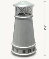 Jack Arnold Bishop Copper Chimney Pot