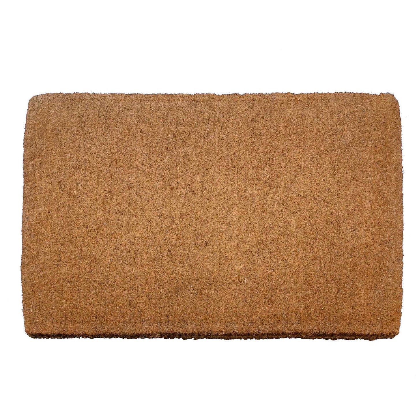 Blank Extra-Thick Handwoven Coconut Fiber Doormat: 24x36