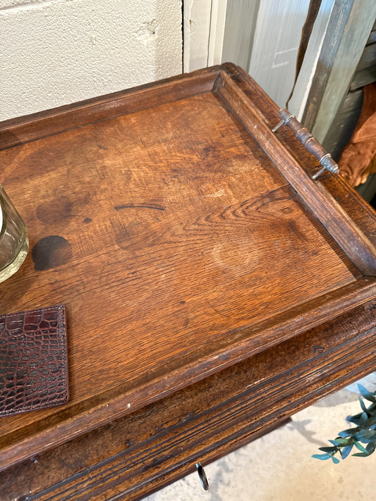 Wooden Tray with Handles