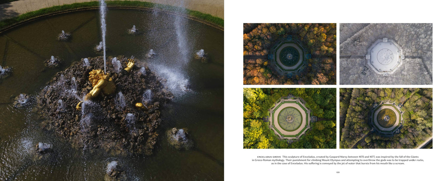 Versailles from the Sky: Hardcover