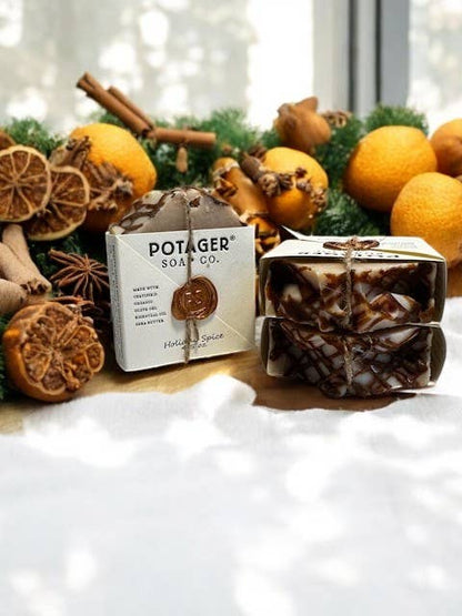 Orange (Holiday) Spice | Wrapped Festive Spa Bar, Gift‑Ready
