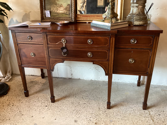 English Mahogany Side Board