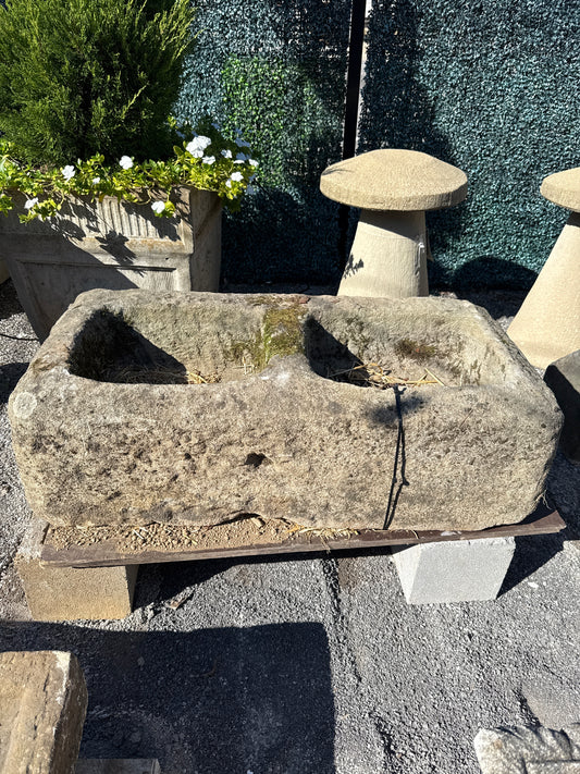 Double Stone Sink out of English Cottage