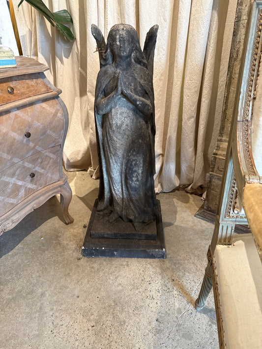 Carved Marble Angel