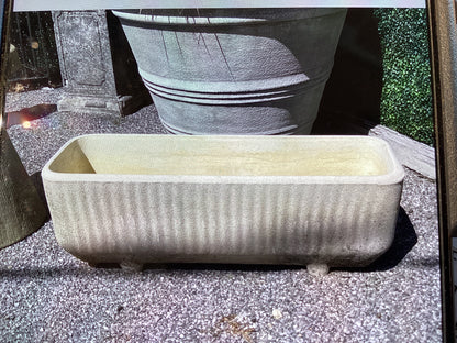 Fluted Stone Troughs