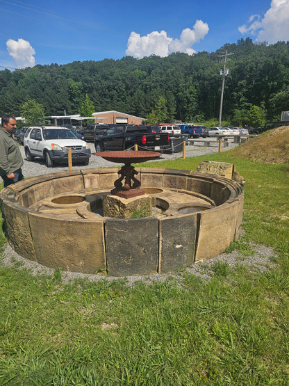 Antique English Clock Face Fountain (c. 1830–1840)