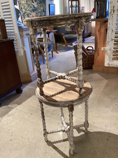 Pair of Bobbin Leg Side Tables