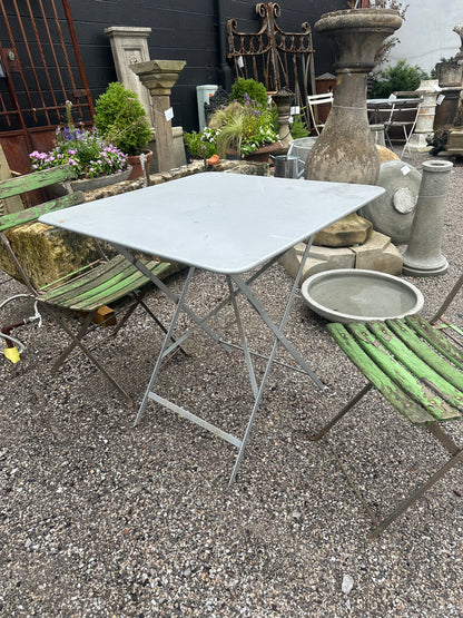 20th Century French Fermob Polychromed Metal Bistro Tables