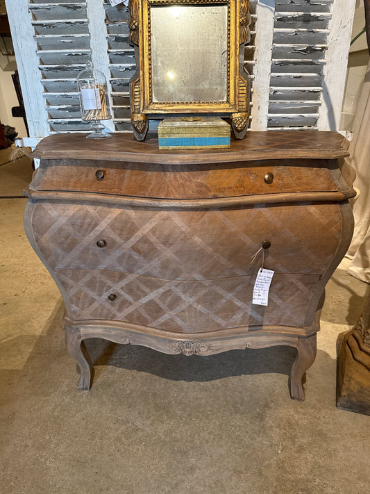 Italian Bleached Bombe Commode