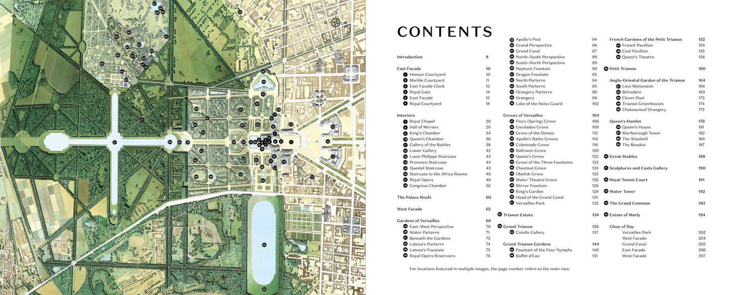 Versailles from the Sky: Hardcover