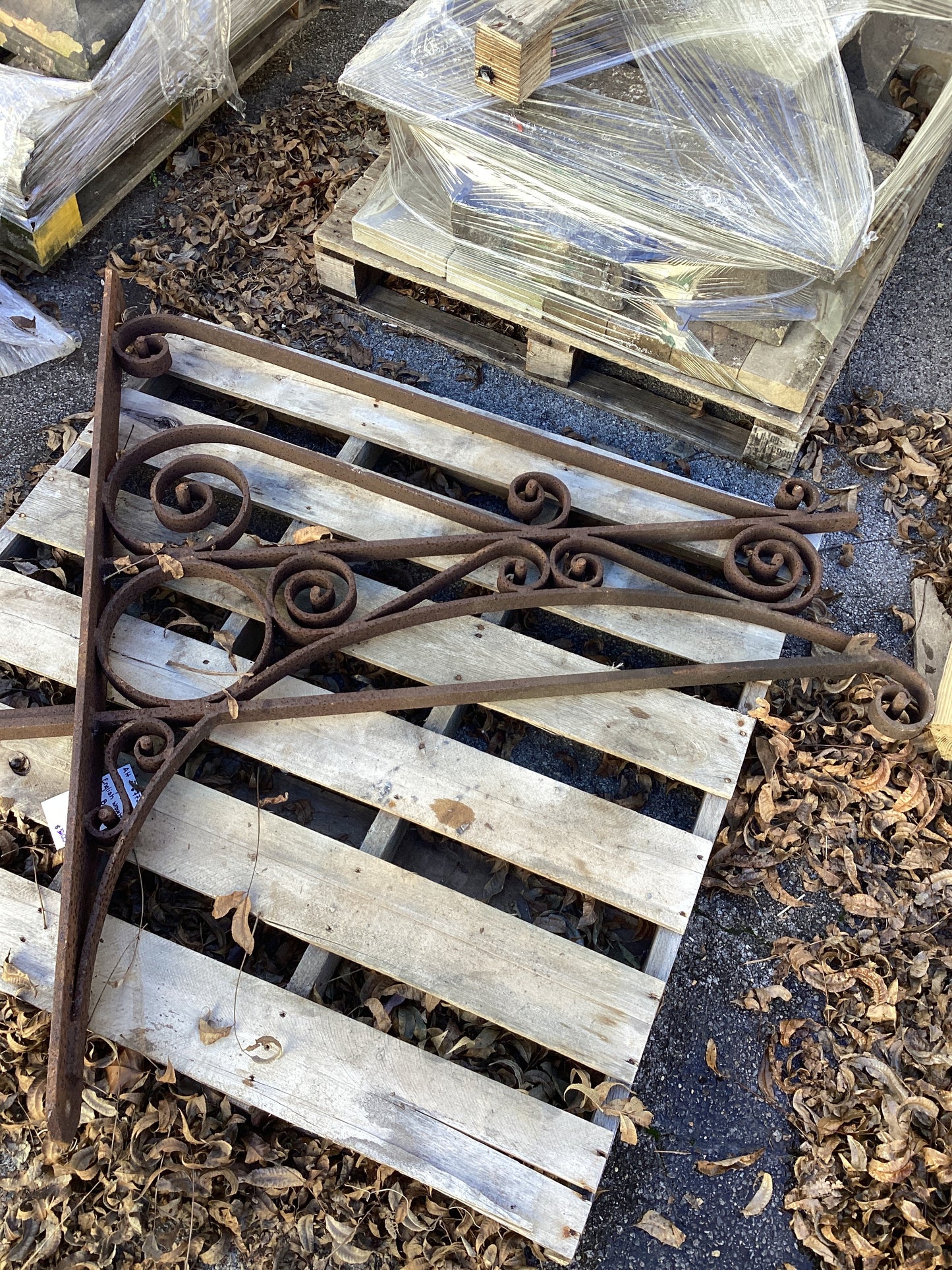 English Wrought Iron Bracket