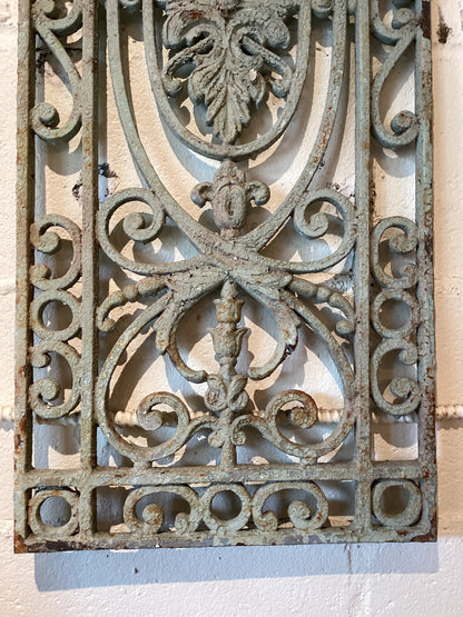Medium Grey/Green Iron  Grate Set of 2