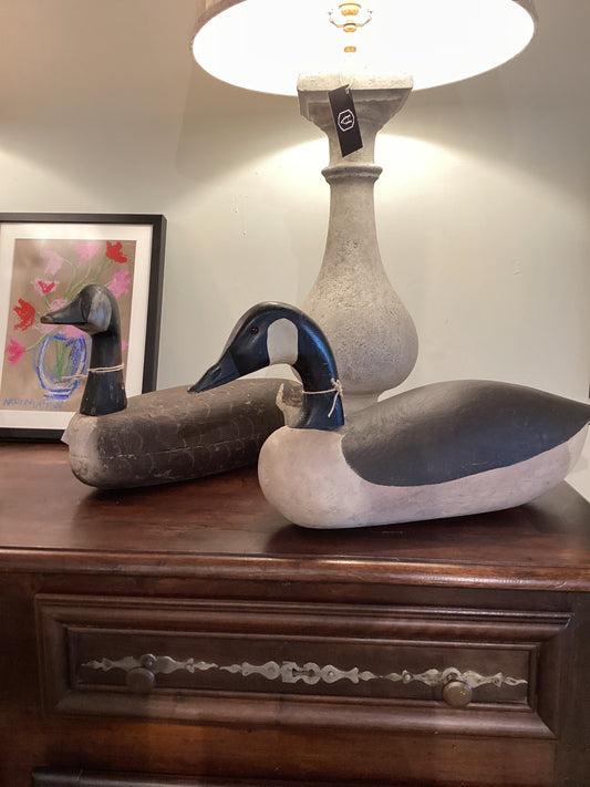 Antique carved Goose Decoys