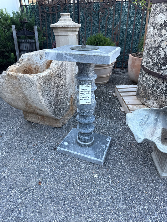 Marble Sundial out of Huddersfield