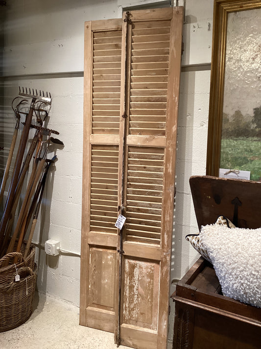 Pair of Wooden Shutters