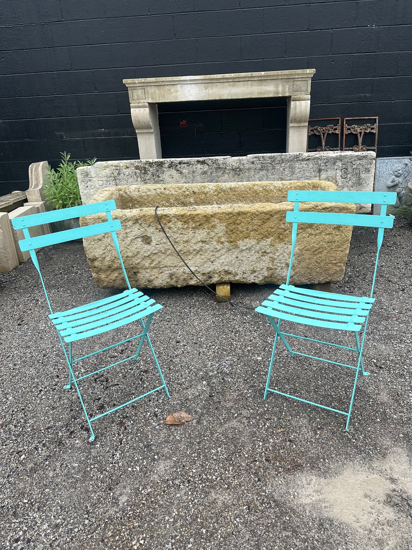 20th Century French Fermob Bistro Chairs