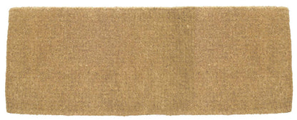 Blank Extra-Thick Handwoven Coconut Fiber Doormat: 36x72