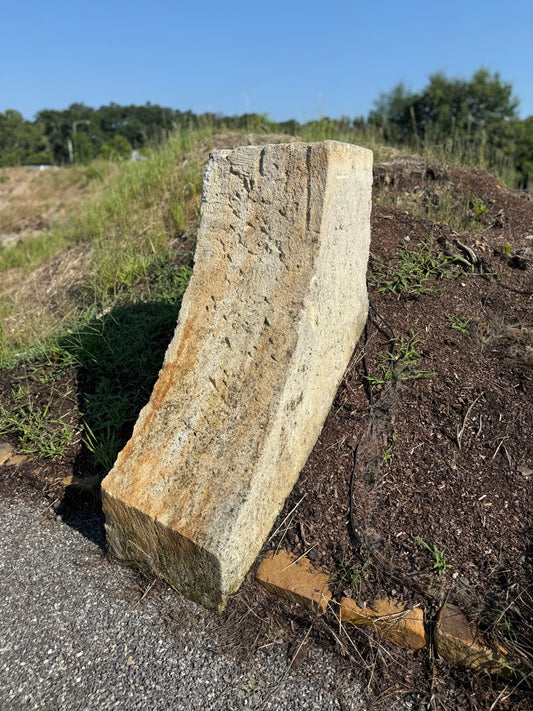 Stone Arch Buttresses Pair