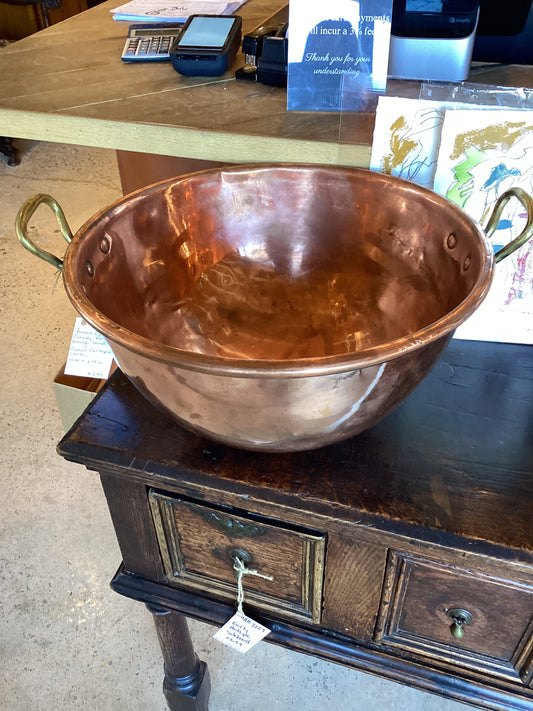French Copper Candy Vat