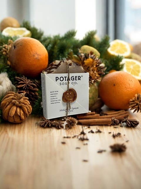 Orange (Holiday) Spice | Wrapped Festive Spa Bar, Gift‑Ready