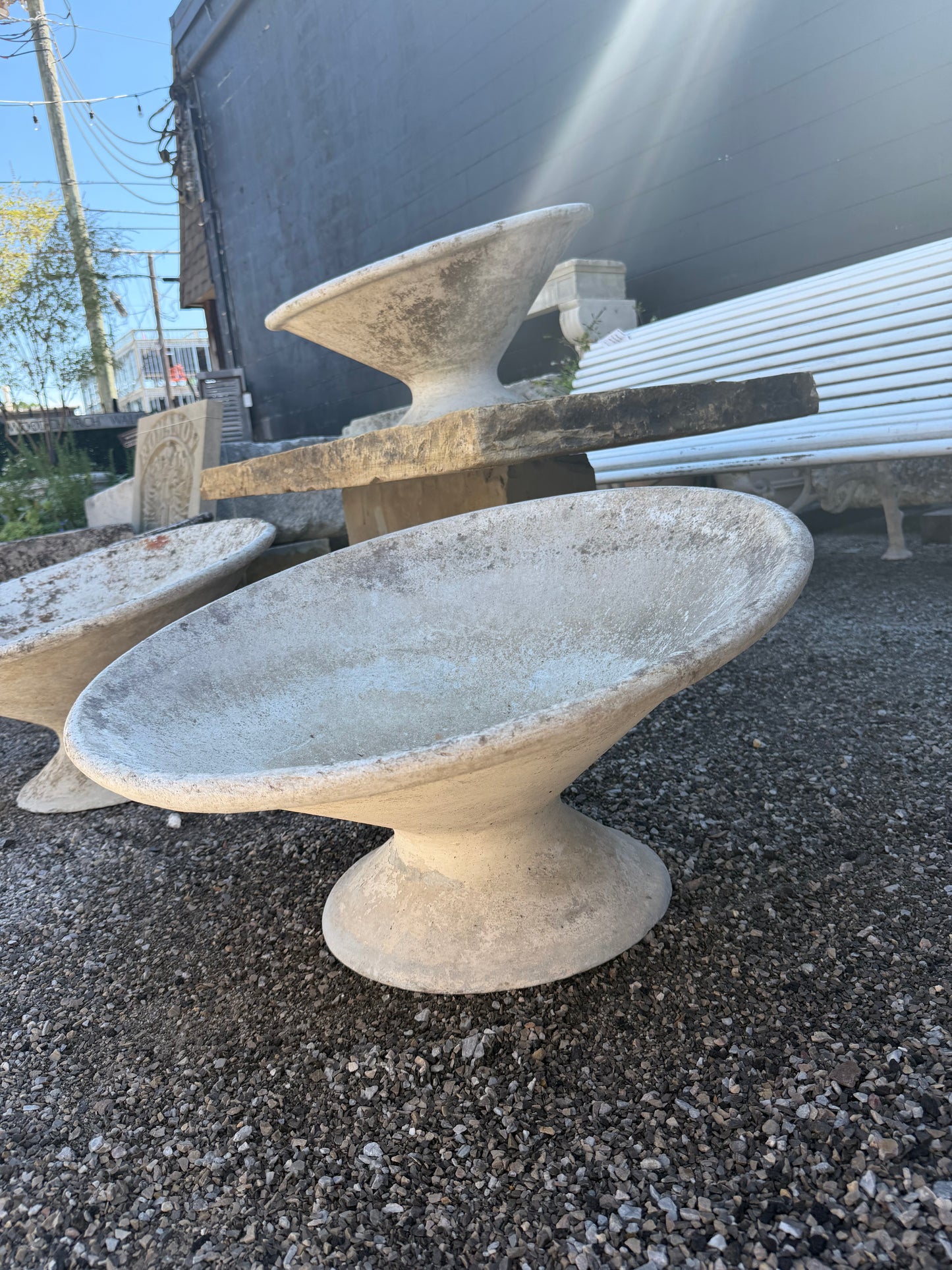 Antique Willy Guhl "Martini" Planter