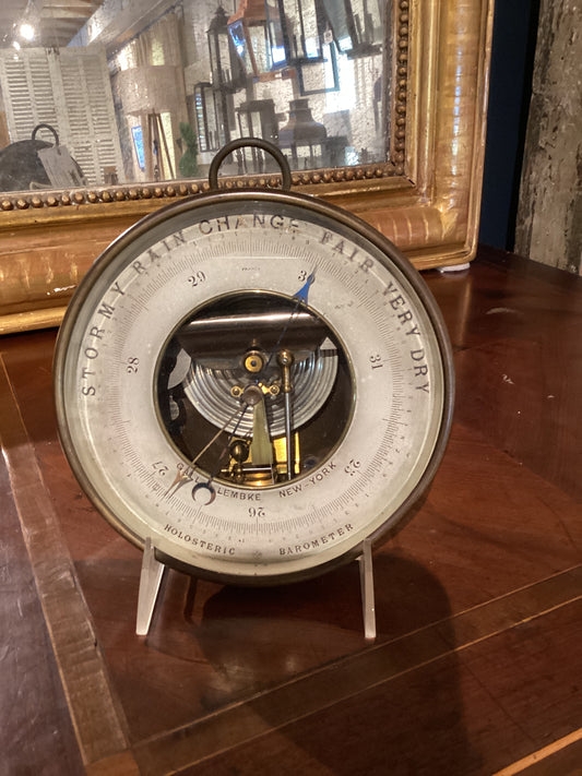 Antique Large Dial Barometer