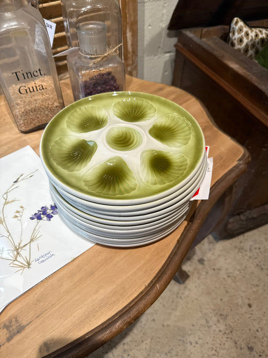 Set of Oyster Plates