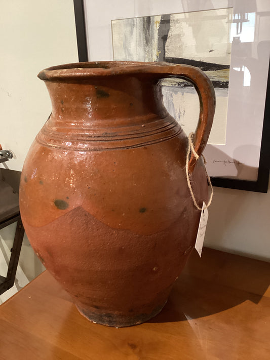 French Stone Ware Pitcher