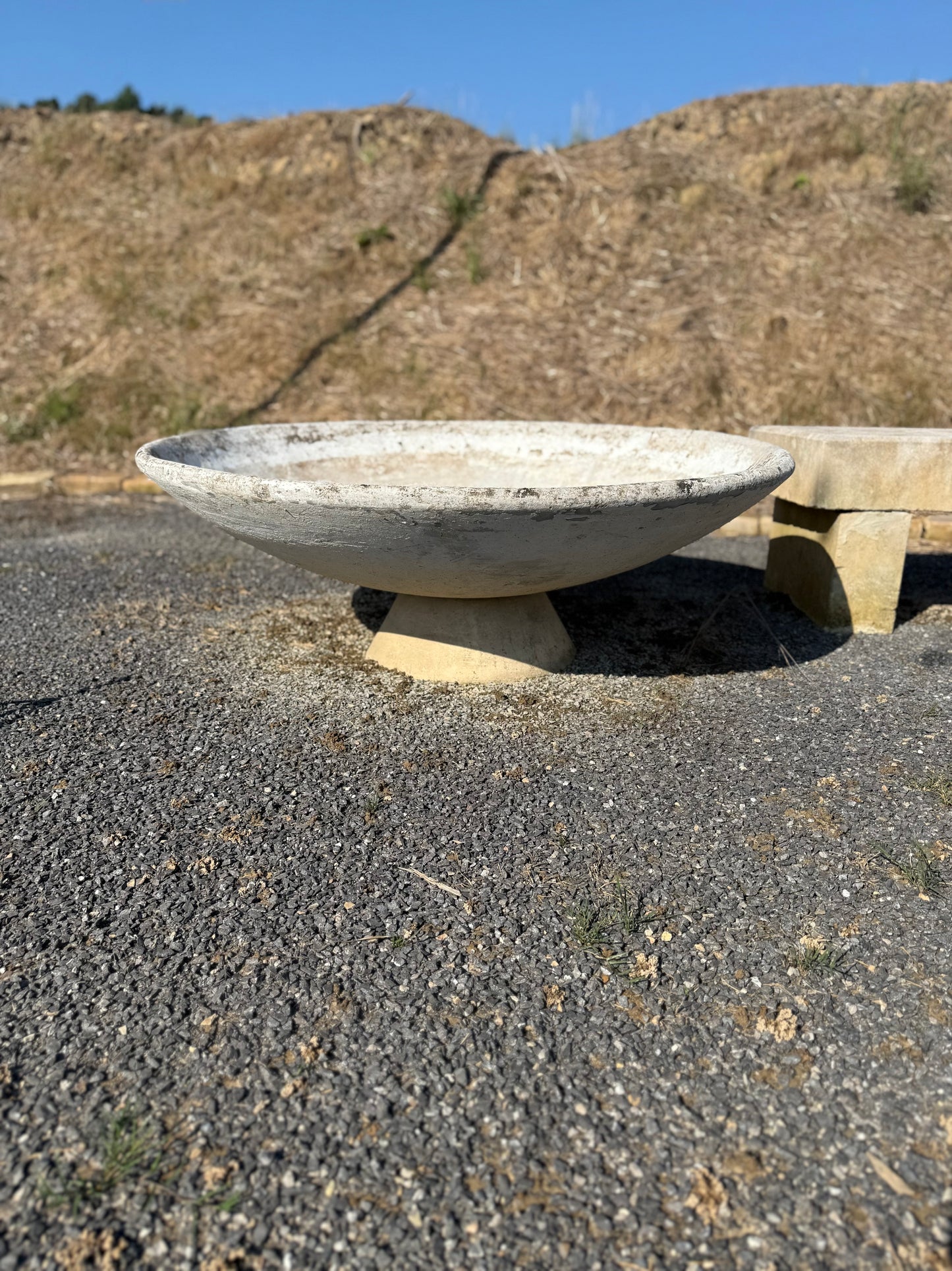 Large Bowl with Foot