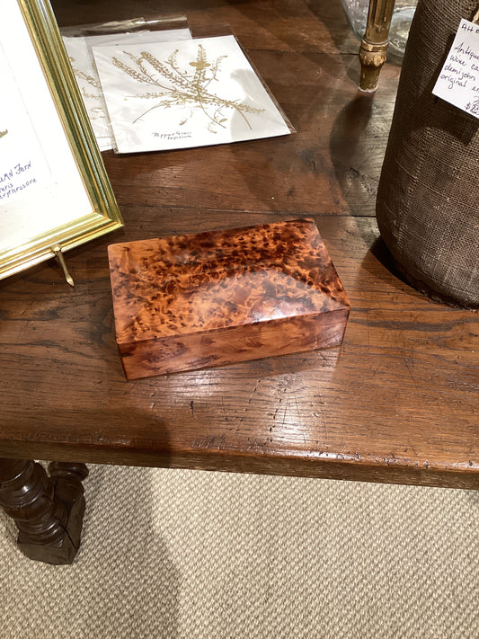 Burlwood Box