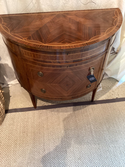 Louis XVI Style Demilune Commode
