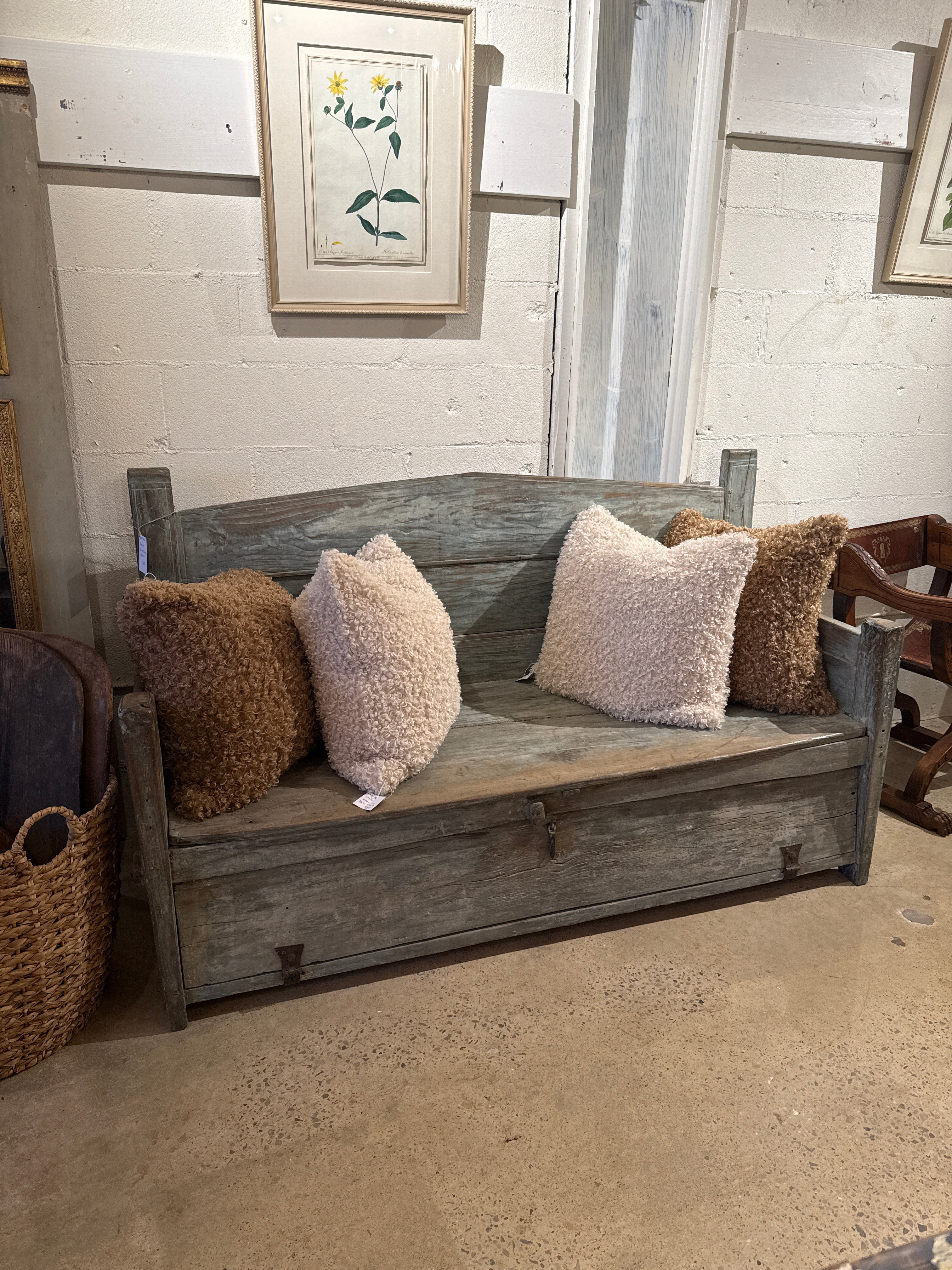 French Farmhouse Bench – Architectural Heritage