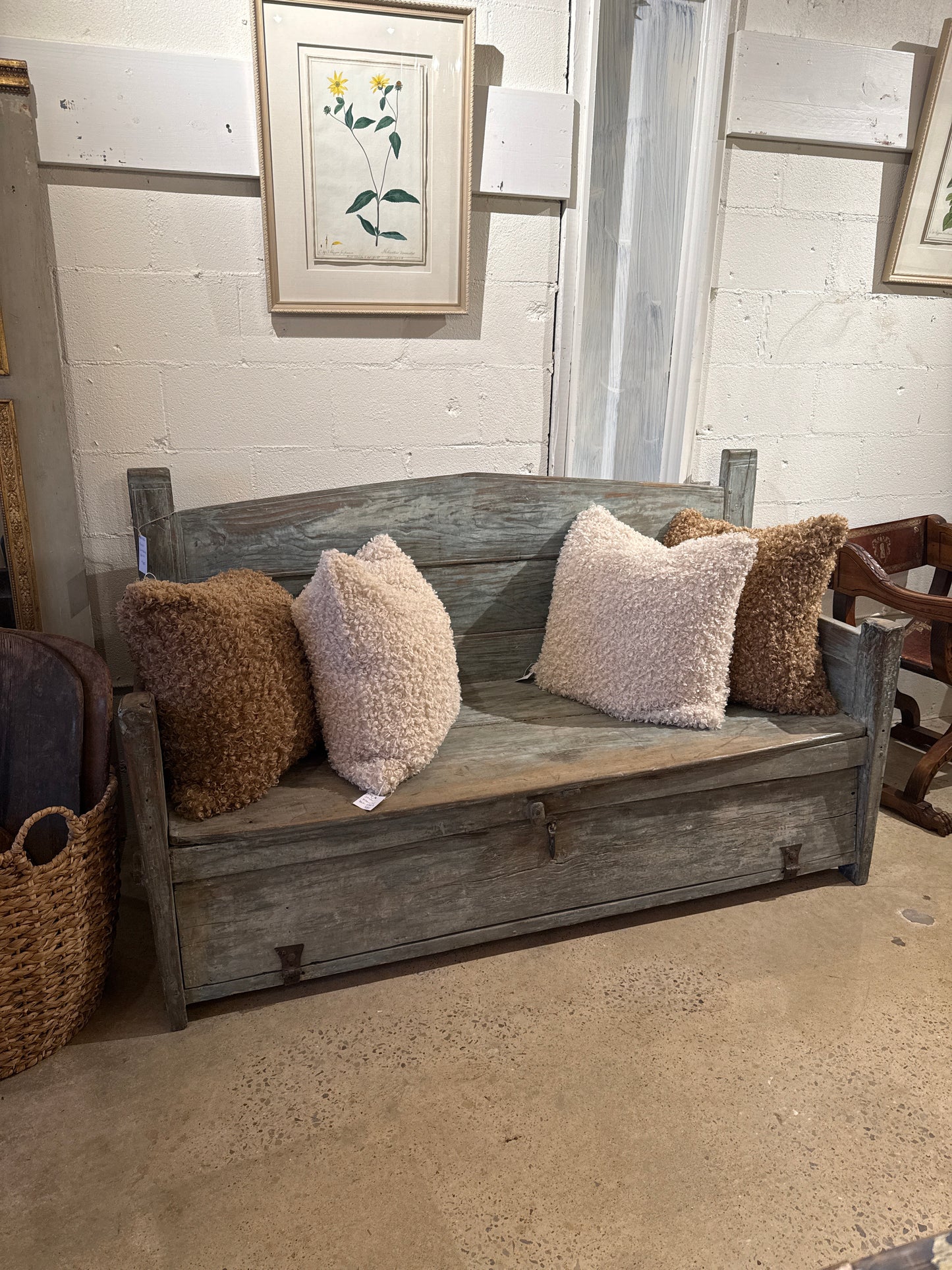 French Farmhouse Bench