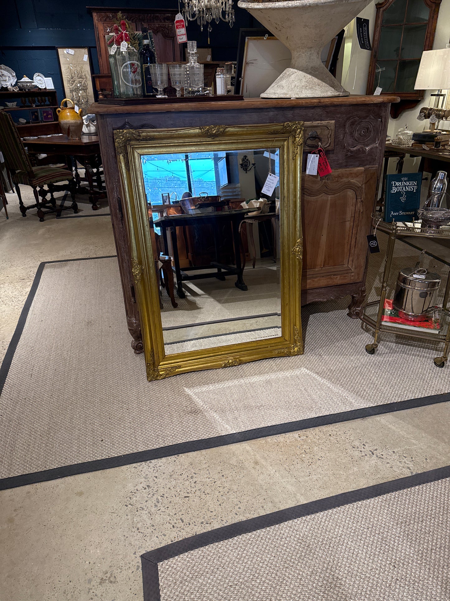 French Louis XV Style Mirror