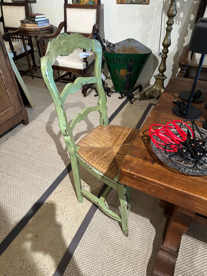 Set of Six Provincial Louis XV Style Dining Chairs, 20th Century