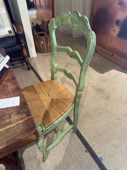 Set of Six Provincial Louis XV Style Dining Chairs, 20th Century