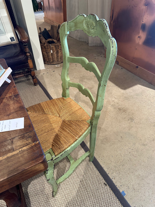 Set of Six Provincial Louis XV Style Dining Chairs, 20th Century